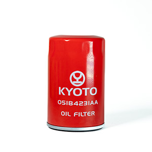 FILTRO DE ACEITE KYOTO 05184231AA JEEP CHEROKEE 3.7/COMMANDER 3.7/DODGE DAKOTA 3.7/DURANGO 3.7/MITSUBISHI RAIDER 3.7 LTS