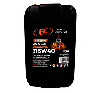 ACEITE DE MOTOR FC DIESEL 15W40 MINERAL CI-4 / SN PAILA