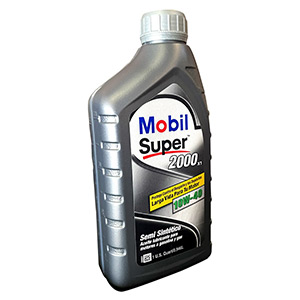 ACEITE DE MOTOR MOBIL SUPER 2000 X1 10W40 SEMISINTETICO SN QUART