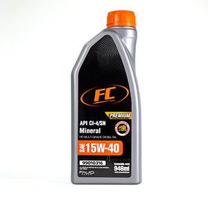 ACEITE DE MOTOR FC DIESEL 15W40 API CI-4 QUART