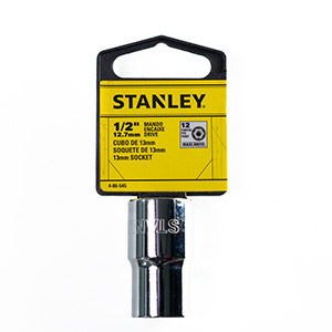DADO CORTO ESTRIADO STANLEY 4-86-545 1/2 X 13 MM