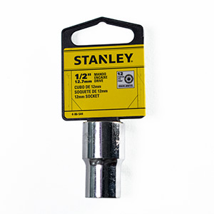 DADO CORTO ESTRIADO STANLEY 4-86-544 1/2 X 12 MM