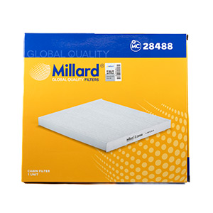 FILTRO DE CABINA MILLARD MC28488 TOYOTA COROLLA 1.6 LT 2003-2008