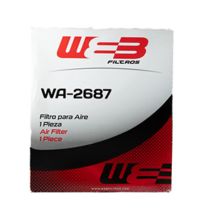 FILTRO DE AIRE WEB WA2687 FORD KA REF.47061