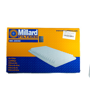 FILTRO DE AIRE MILLARD MK20040 CAMRY 3.0 (00-06)/ CAMRY 2.4 (02-06) SIENNA (04-06)