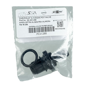 VALVULA PCV SSA 288 AVEO/OPTRA DESIGN/LIMITED/EPICA/NISSAN ALTIMA (93-97) / FRONTIER / SENTRA (95-98)