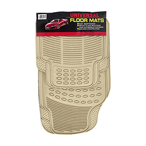 ALFOMBRA PARA CARRO DONGCAI BEIGE 4 PIEZAS