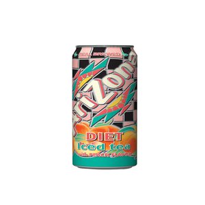 DIET PEACH TEA ARIZONA 340 ML