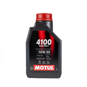 ACEITE DE MOTOR MOTUL 4100 10W30 PROTEC SEMI SINTETICO 1 LT