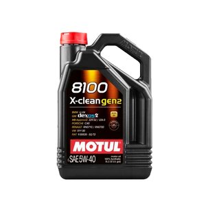 ACEITE DE MOTOR MOTUL 8100 5W40  X-CLEAN GEN2 FULL SINTETICO 1LT