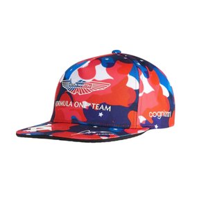 GORRA ASTON MARTIN ROJO-AZUL / FERNANDO ALONSO
